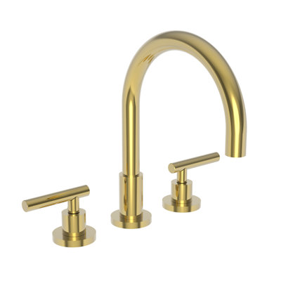East Linear Double Handle Kitchen Faucet