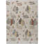 Hand-Knotted High-Quality Ivory Area Rug