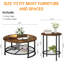 Modern German Style 3 Piece Coffee Table Set-1504690448