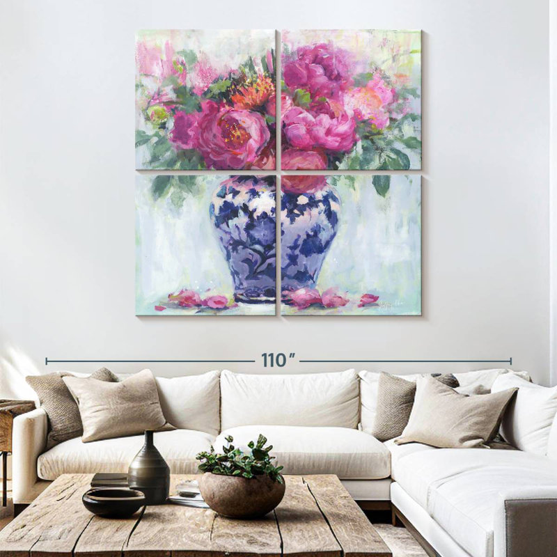 Harnek Chinoiserie I, H 74 po x l 74 po