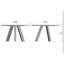Wayland Oak Solid Wood Base Dining Table-16236991