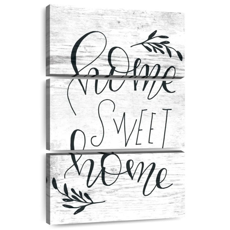 Plaque murale Kema Home Sweet Home, H 32 po x l 20 po