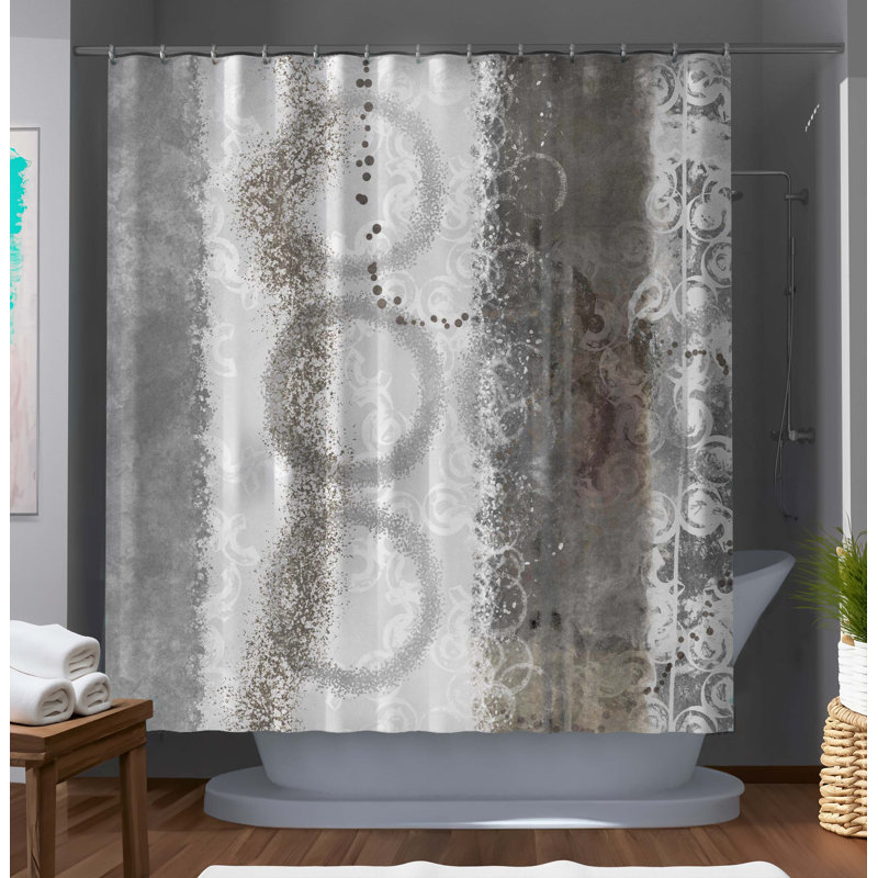 Abstract Shower Curtain