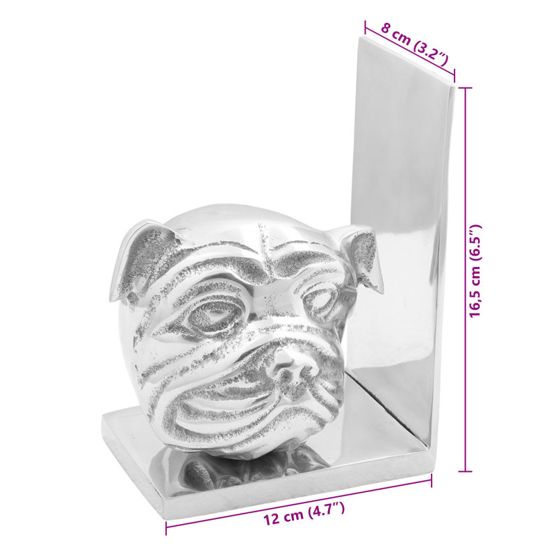 Aluminum Bookends