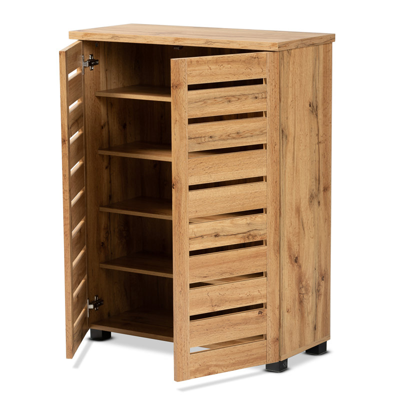 Anvar 15 Pair Shoe Storage Cabinet