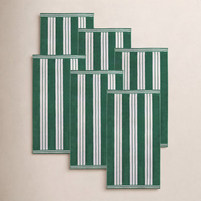 Chira Striped Cotton Beach Towel