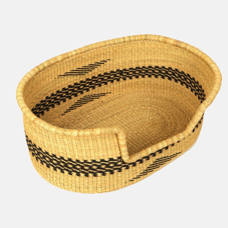 Geometric Wood Pet Bed