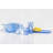 Zigler Swirl Acrylic Drinking Glasses - Blue - 12.4 oz-939025475