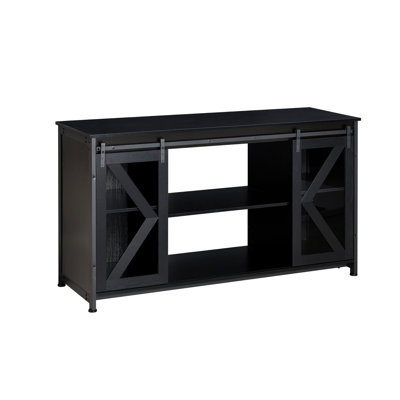 L 58,9 po x l 19,7 po x H 32,6 po, support d'aquarium noir et armoire stable pour aquarium, pouvant contenir deux, pouvant contenir des filets de pêche, filet de fer bien ventilé, long, plus petit, 40 gallons, organisateur