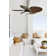 Bali 52in 5-Blades Indoor/Outdoor Ceiling Fan with Remote Control and Light