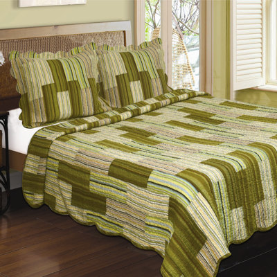 Camping Patchwork Cotton Patchwork Quilt