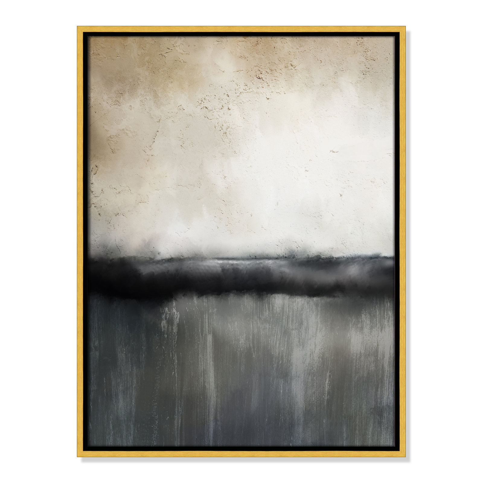 Sunset by Kimberly Allen Print, Picture Framed Canvas, 25.5" H x 19.5" W, Gold