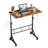 Adjustable Height Desk on Wheels, Ergonomic Mobile Standing Desk, Portable Laptop Desk Standing Table Home Office Desks-2048112761