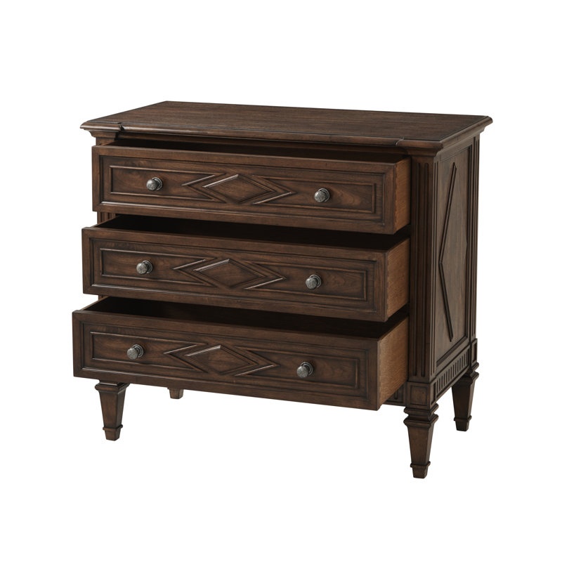 Tavel 36'' W Nightstand, Brown