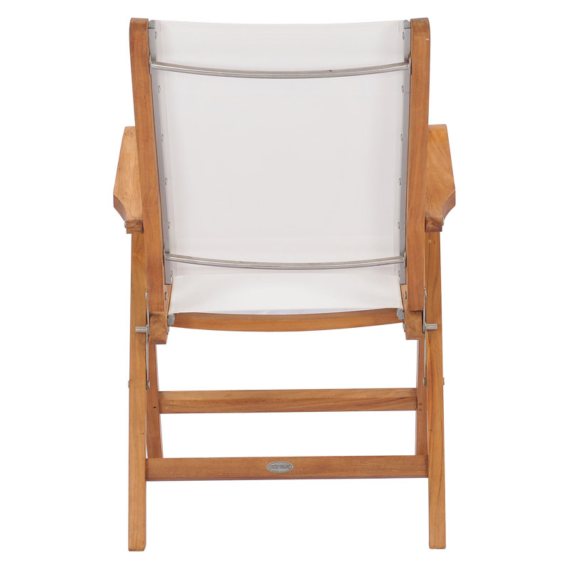 California Outdoor Teak Dining Armchair