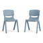 Chaise d'école en plastique empilable avec siège d'une hauteur de 12 po-2070948979-2132751942