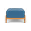 Alpine Rectangle Outdoor Teak Ottoman Patio Ottoman-350650936