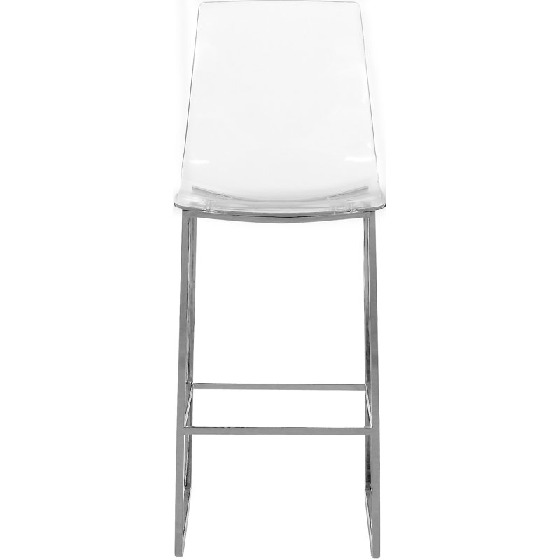Tabouret de comptoir Lumen, Argent argent