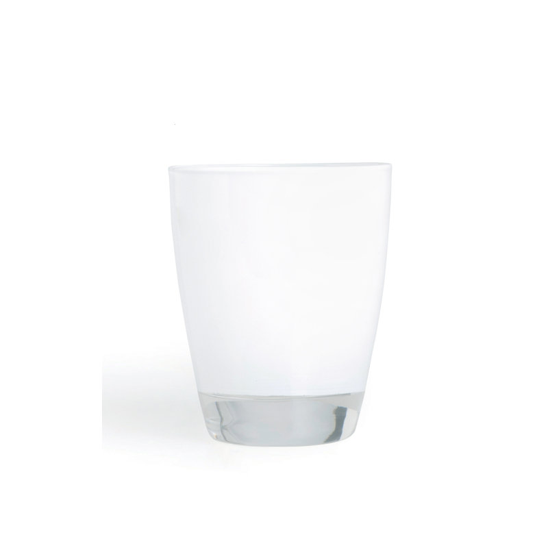 300ml Drinking Glass Set, White