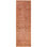 Overdyed One-of-a-Kind 3' 3" X 10' 1" Hand Knotted Area Rug
