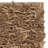 Arik Handwoven Leather/Cotton Solid Color Rug in Light Gold-1917009482