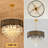 Light Tiered Chandelier With Crystal Accents-863626889