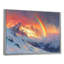 Rainbow Over The Snowy Peaks I - Rainbow Wall Art-175908841-175908767