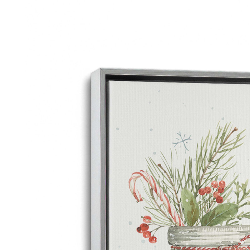 «Lennetta I» par Lisa Audit, reproduction d'art sur toile, 20" H x 30" W, Framed Print without Mat, Silver