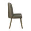 Chaise d'appoint en cuir synthétique Waylon