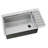 EmboPress 33'' L Drop-In Single Bowl Stainless Steel Kitchen Sink-100145923