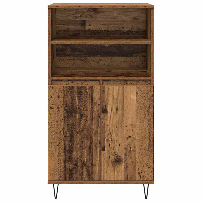 Highboard 60 X 36 X 110 Cm Engineered Wood, Wood