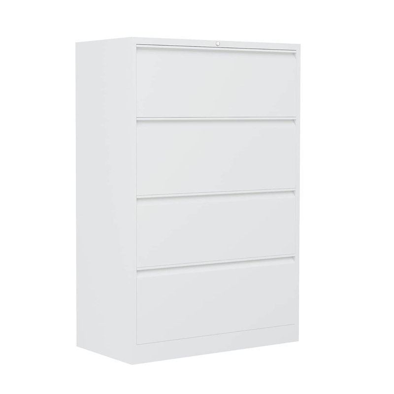 Classeur latéral 4 tiroirs Arvide, Blanc
