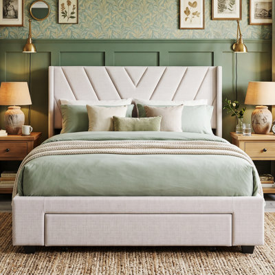 Upholstered Storage Bed