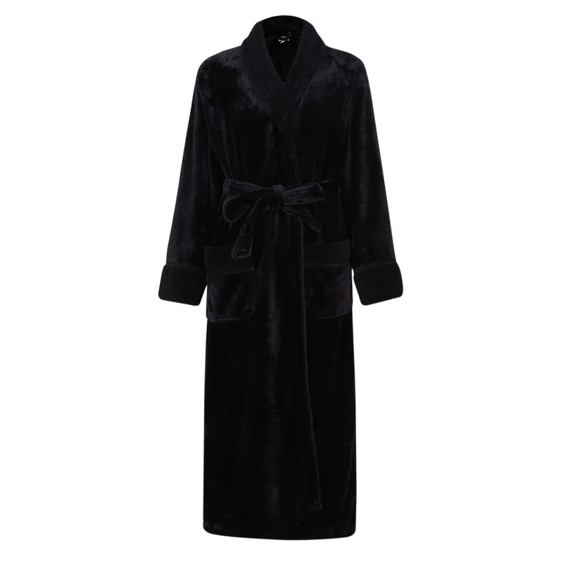 Peignoir très grand, Noir