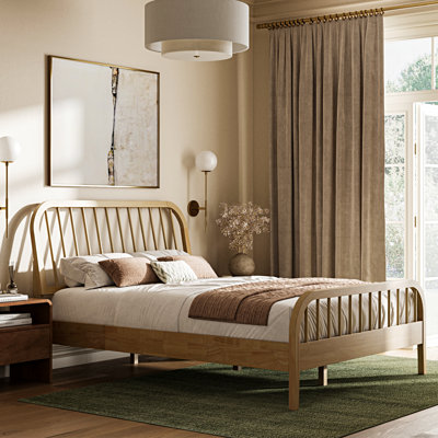 Anderson Solid Wood Spindle Bed Frame
