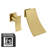 Bathtub Faucet Wall Mount, Waterfall Tub Faucet with Single Handle with Left-Handed-82568939