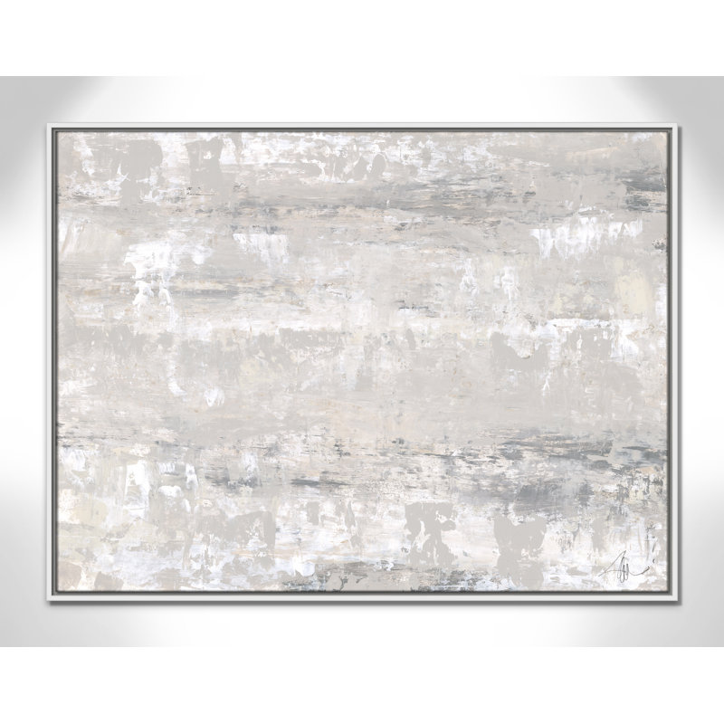 Desert Winds by Filippo Ioco, White Framed Canvas, 31.5" H x 41.5" W x 2" D