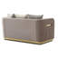 Causeuse Lexington G00280A-L, brun / beige clair