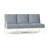 Monaco Aluminum Sofa - Slate Gray-62363779-70040642-70040645