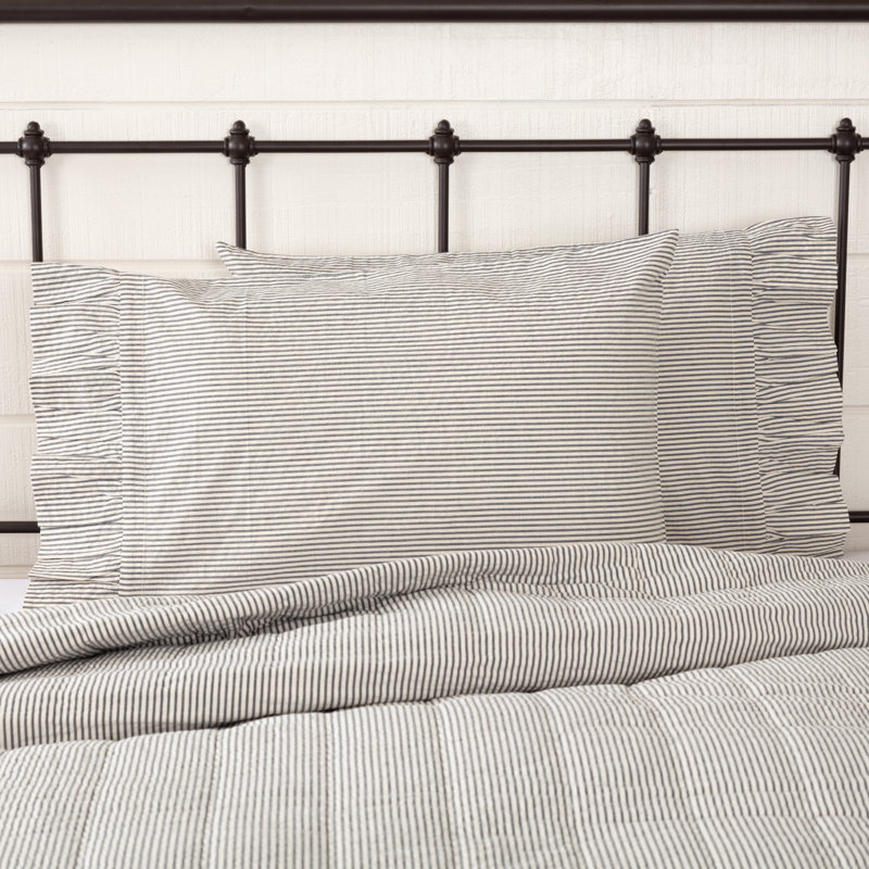 Peltier 100% Cotton Striped - Set of 2, Standard