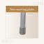Ensemble de 2 tabourets en acier requis