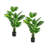 2- Piece Artificial Palm Tree in Planter Set