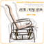 Chaise berçante d'extérieur avec tissu respirant-1356540132