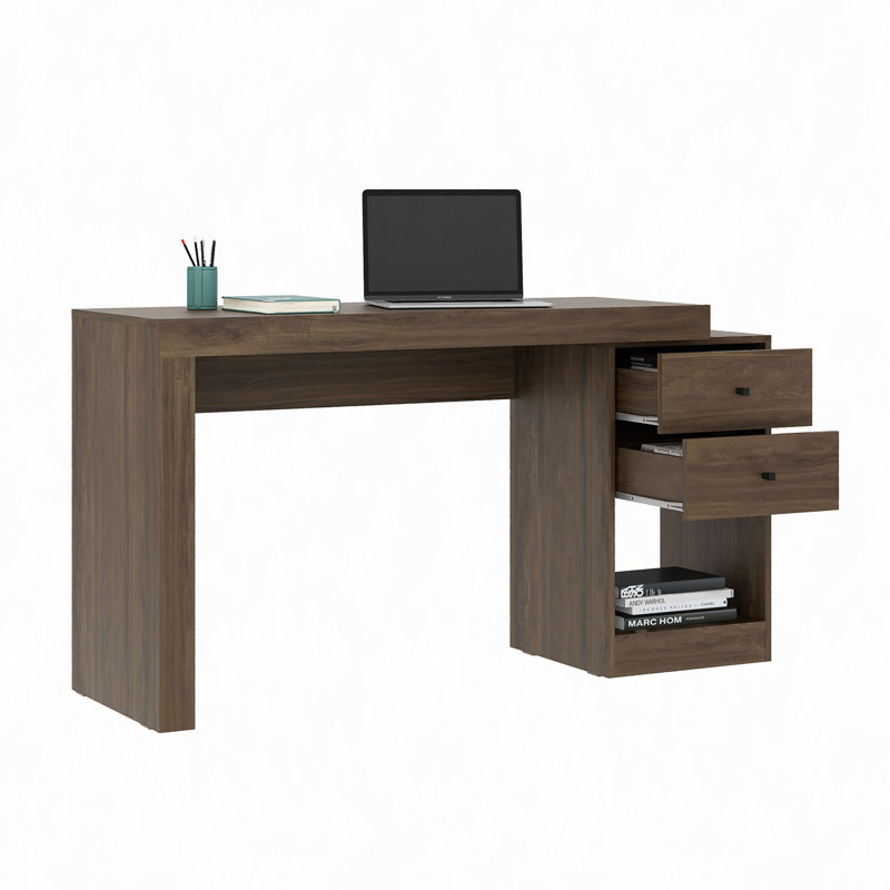 Bureau à domicile extensible, Noyer