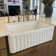 Whitehaus Collection 30” Reversible Single Bowl Fireclay Kitchen Sink: Floral, Fluted Front Apron