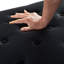 Banc de rangement rembourré capitonné avec accoudoirs-61185534
