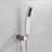 Handheld Shower Head with 59-inch Shower Hose and Adjustable Shower Bracket-124563207