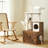 55.1" Cat Tree with Litter Box Enclosure-925210259