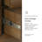 Leangela 24.63'' W Nightstand
