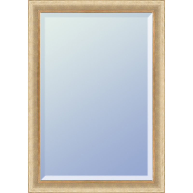 Wood Rectangle Wall Mirror, 24" x 36"